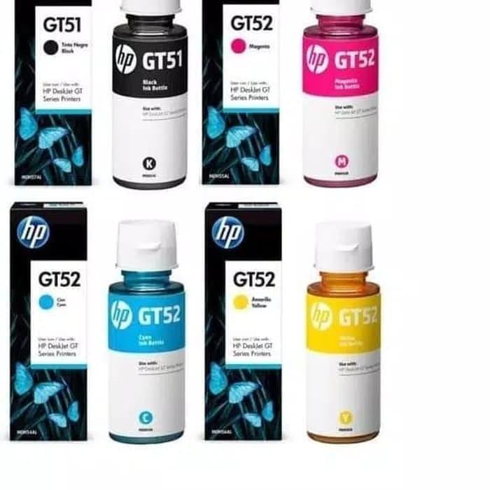 Gambar Tinta HP GT51 for Printer set HP DeskJet GT5810 - GT 5820 compatible dari Golden7store undefined Tokopedia