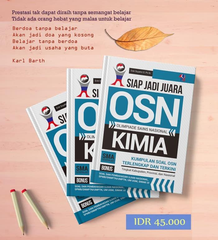 Jual Buku Olimpiade Sains Nasional Kimia Sma Kab Bantul Musliminds Tokopedia