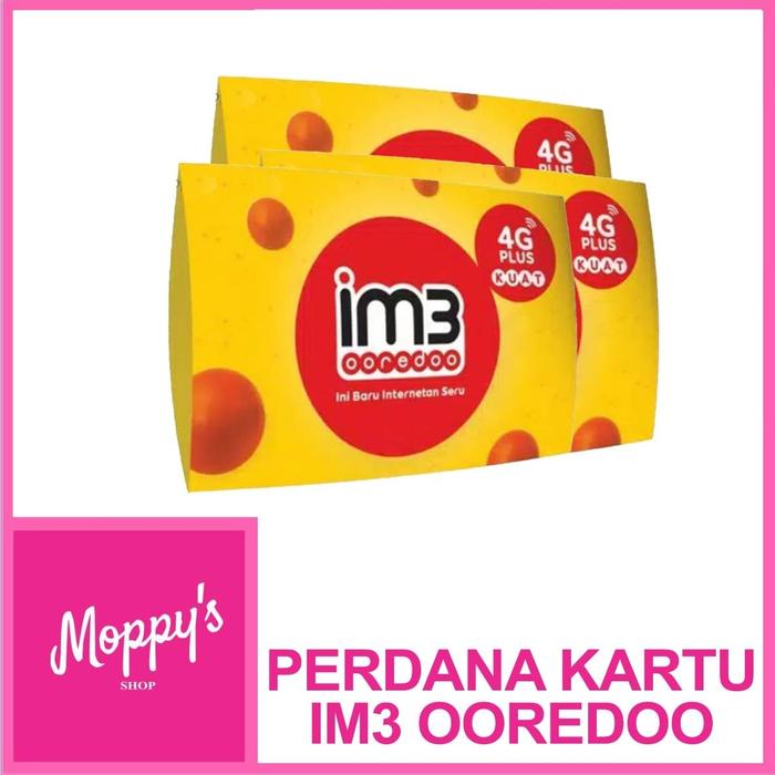 Jual Kartu Perdana Indosat Im3 Ooredoo Murah Jakarta Selatan Moppymyshop Tokopedia