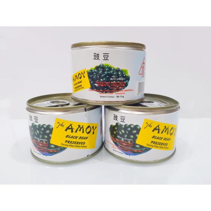 Gambar TTS AMOY BLACK BEAN PRESERVED (Kacang Hitam Kaleng) 170gr salted beans dari meyo land undefined Tokopedia