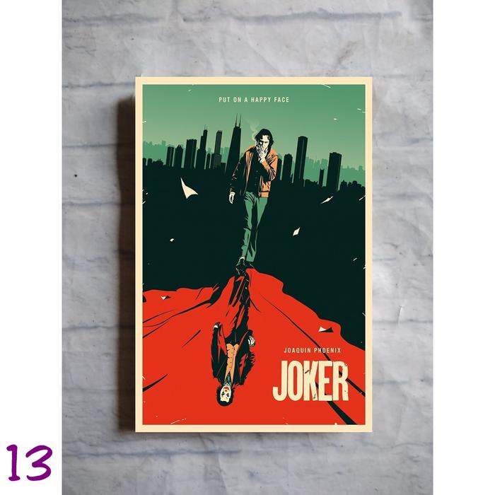 Gambar Poster JOKER terlengkap size ukuran A3 dekorasi hiasan dinding kayu - GAMBAR 13 dari REPLICA Toys & Diecast undefined Tokopedia