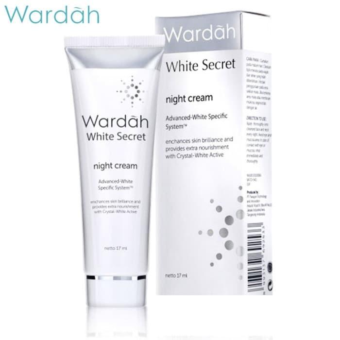 Jual Wardah White Secret Night Cream 17 Ml Original Bpom Kab Tangerang Lady Lipstique 