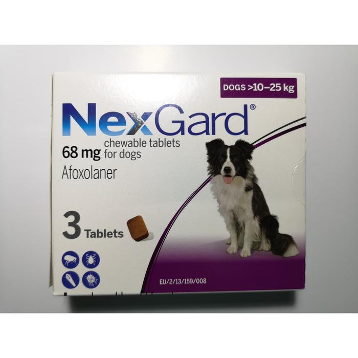 Jual 1 Tablet Nexgard 10 25 Kg Obat Kutu Anjing Dan Demodex Size L Kota Surabaya Nu3pet Tokopedia