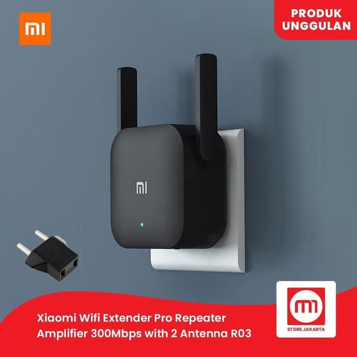 Jual Xiaomi Wifi Extender Pro Repeater Amplifier 300mbps With 2 Antenna R03 Jakarta Pusat Mi Store Jakarta 