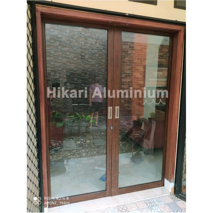 Jual Pintu Geser Sliding Door Aluminium Kota Bekasi Hikari Aluminiumm Tokopedia