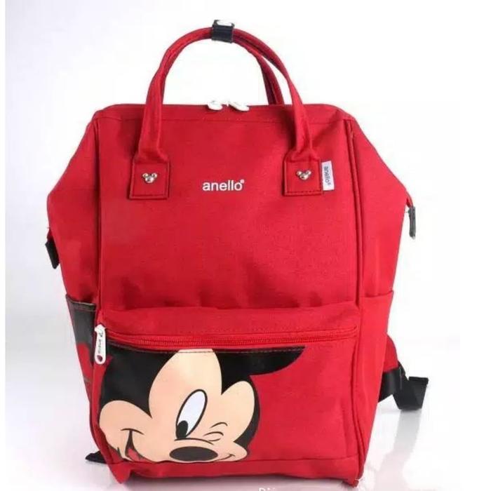 Jual Tas Ransel Wanita Mickey Mouse anello bag 002 Hitam Kota Bandung Fkjstore Tokopedia