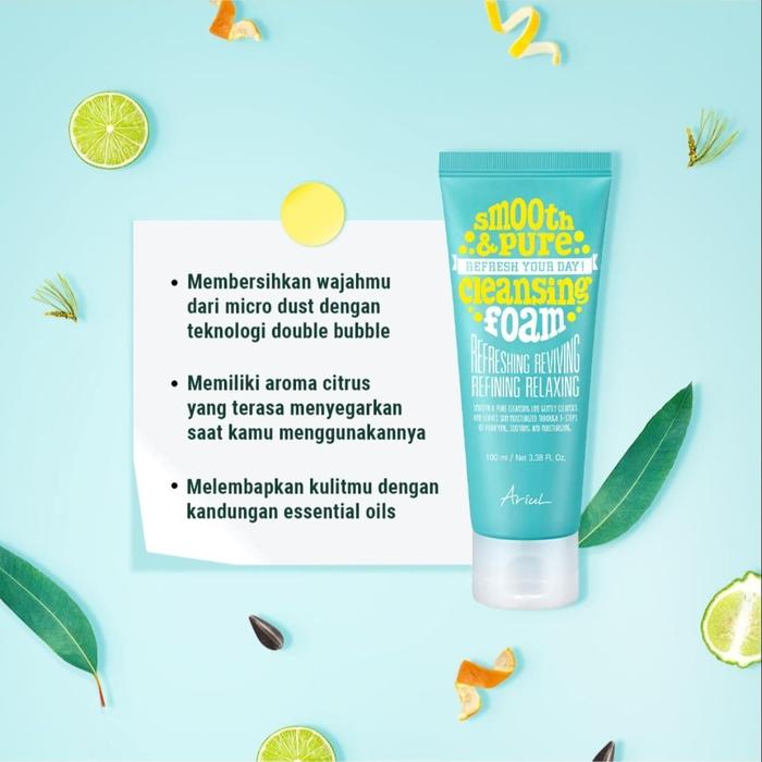 arial facial foam
