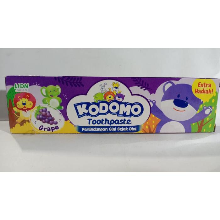 Gambar PASTA GIGI ANAK MERK KODOMO RASA BUAH - Ungu dari Tescomonlineshop undefined Tokopedia