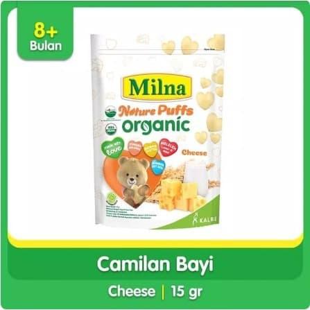 Gambar Milna Nature Puff Organic Cheese 15 G dari BELONJOWAE undefined Tokopedia