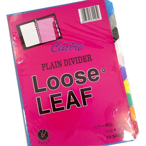 Jual Toyo Plain Divider Loose Leaf B5 Isi Pembatas Binder B5 Kota Bandung Centro Trading Tokopedia