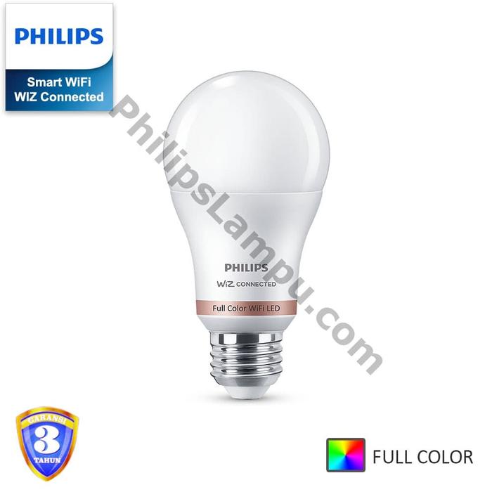 Gambar Lampu Philips Smart WiFI LED 9 Watt 9W Philips WiZ Full Color - FULL COLOR dari philipslampu undefined Tokopedia
