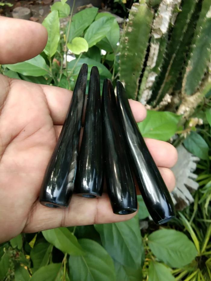 Gambar Pipa Rokok Antik Tanduk Sapi Asli Polos 02 dari Makrifat Business undefined Tokopedia