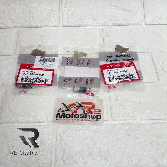 Gambar Per Kampas Ganda Vario Original AHM 22401-KVB-900 dari Rei Motor undefined Tokopedia