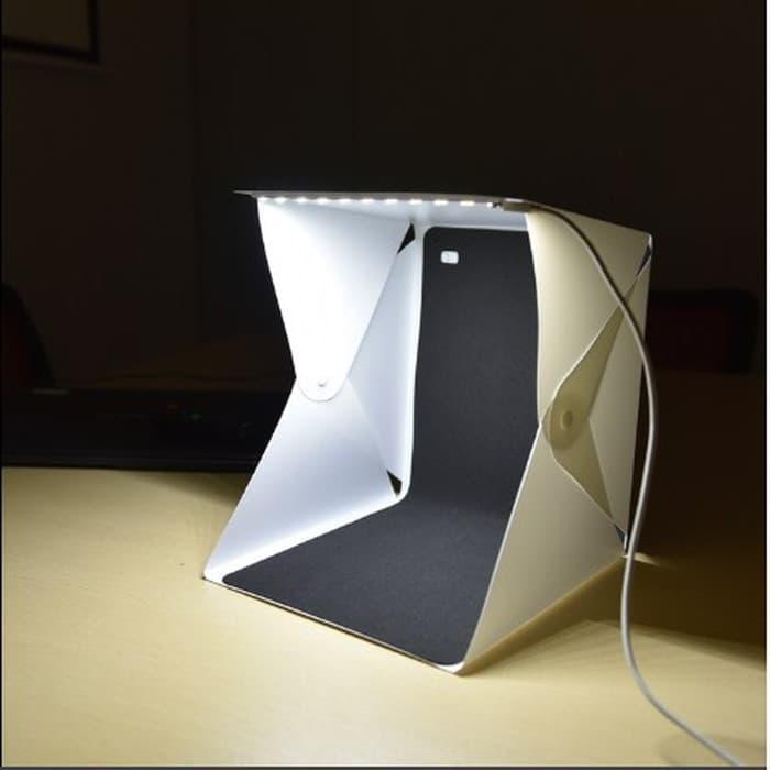 Gambar Mini Photo Studio LED Foldable Kotak Tempat Foto dari Puserba undefined Tokopedia