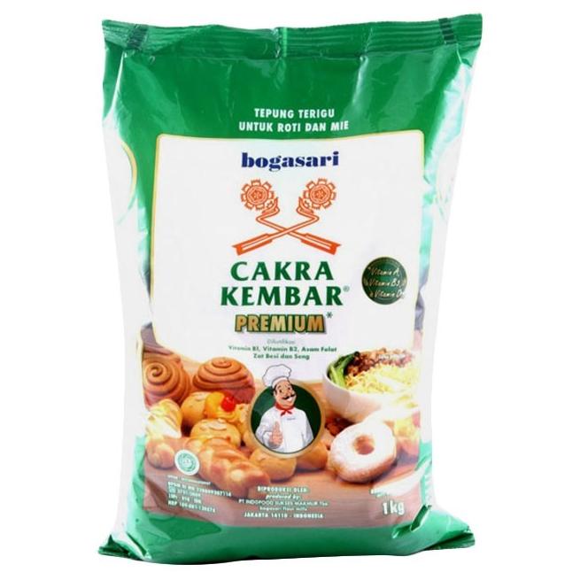 Gambar Promo Murah Tepung Terigu Cakra Kembar 1 kg untuk Roti dan mie dari Glory Sembako undefined Tokopedia