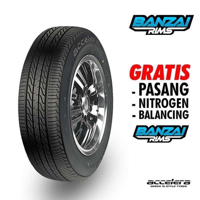 Gambar Ban Mobil Avanza Xenia ACCELERA ECO PLUSH 185/70 R14 Ban Tubles dari HSR WHEEL BANZAI RIMS undefined Tokopedia
