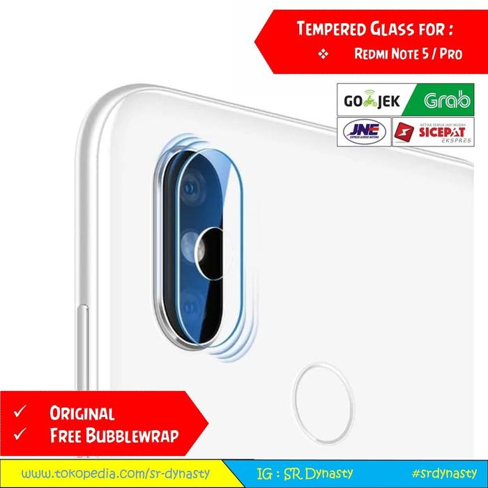 Gambar CAFELE Anti gores Tempered Kamera Xiaomi Redmi Note 5 Pro AI Dual dari SR Dynasty undefined Tokopedia