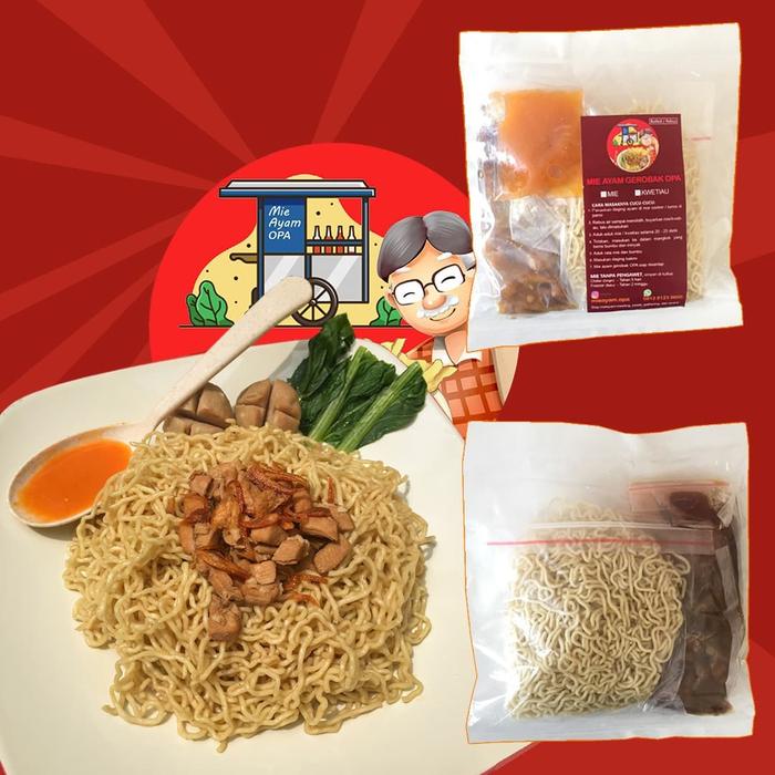 Jual 1pack Mie Ayam Rebus Gerobak Opa Bakmi Instan Enak Praktis Frozen Jakarta Barat Yummy Cook Tokopedia