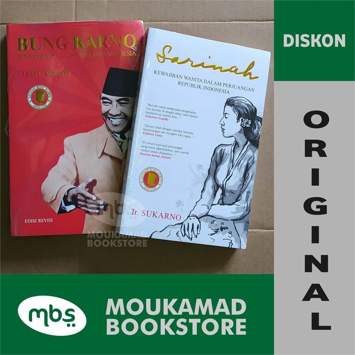 Jual Paket Buku Bung Karno Penyambung Lidah Rakyat Indonesia Sarinah Kota Yogyakarta Moukamad Bookstore Tokopedia