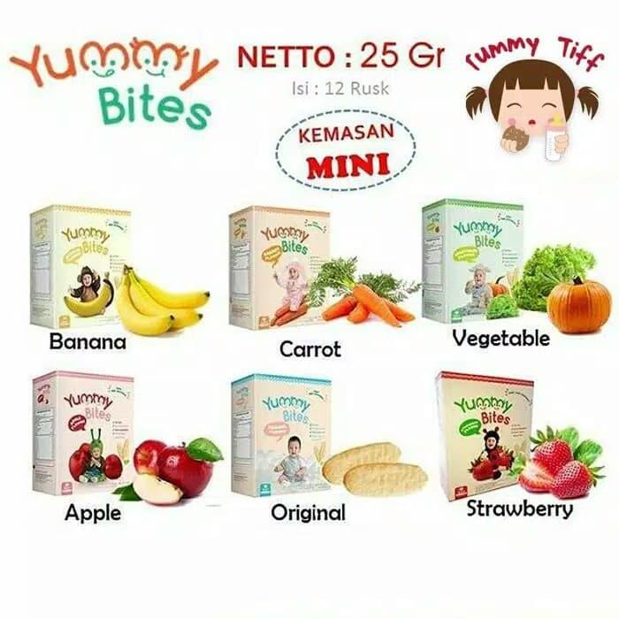 Gambar Yummy Bites cracker MIni 25gr / Yummybites cracker mini - Original dari vicshoes undefined Tokopedia