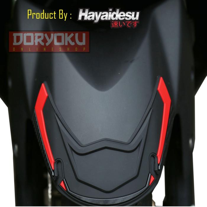 Gambar Jual Aksesoris Yamaha Nmax/Front fender Nmax old/Sticker 3D murah - Merah dari DORYOKU undefined Tokopedia