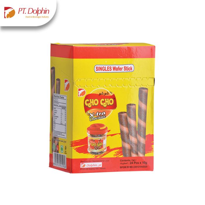 Gambar PT.DOLPHIN Cho Cho Xtra Single Chocolate - Wafer - Snack - Chocolate dari dolphinfoodofficial undefined Tokopedia