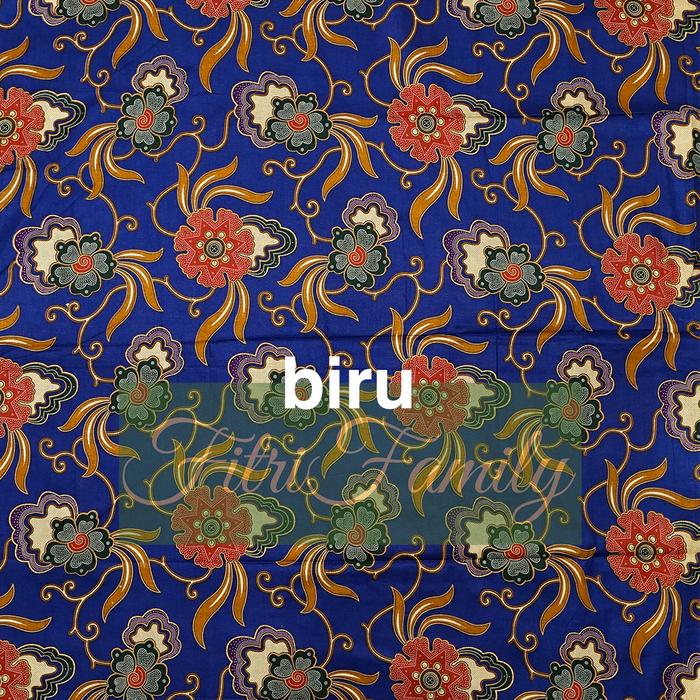Gambar KAIN PANJANG BATIK KELIR - JELITA - Biru dari Fitri Family Store undefined Tokopedia