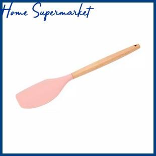 Gambar Home Spatula Silicone Spatula Silikon Tahan Panas Food Grade 31 Cm - Merah Muda dari Homesupermart_NEW undefined Tokopedia