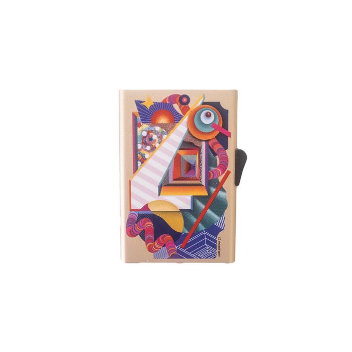 Gambar C-Secure x Harishazka Special Collaboration Aluminium Cardholder - Champagne Gold dari JS STORE INDONESIA undefined Tokopedia