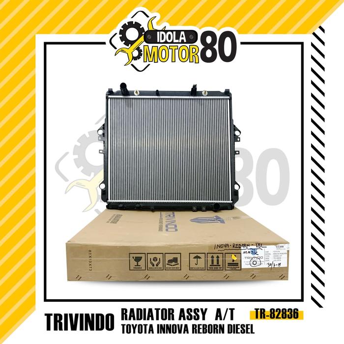 Jual Radiator assy Innova Reborn diesel AT MATIC TR-82836 merk Trivindo ...