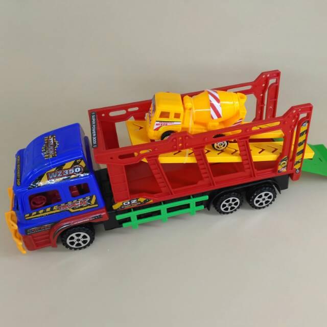 Jual Mainan Mobil Truk Pengangkut Mobil Jakarta Timur Ahemihssan Mall Tokopedia