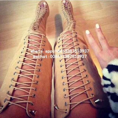Jual Sexy Black High Heels Gladiator 