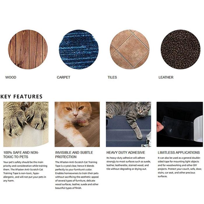 Cat carpet stairs protector