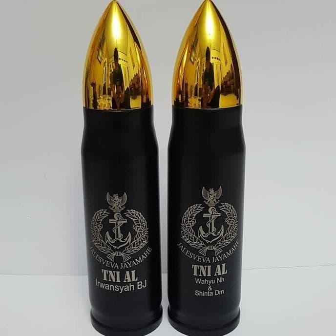 Gambar Cetak Tumbler Peluru Custom Grafir Nama / Logo dari Tokopin solo undefined Tokopedia