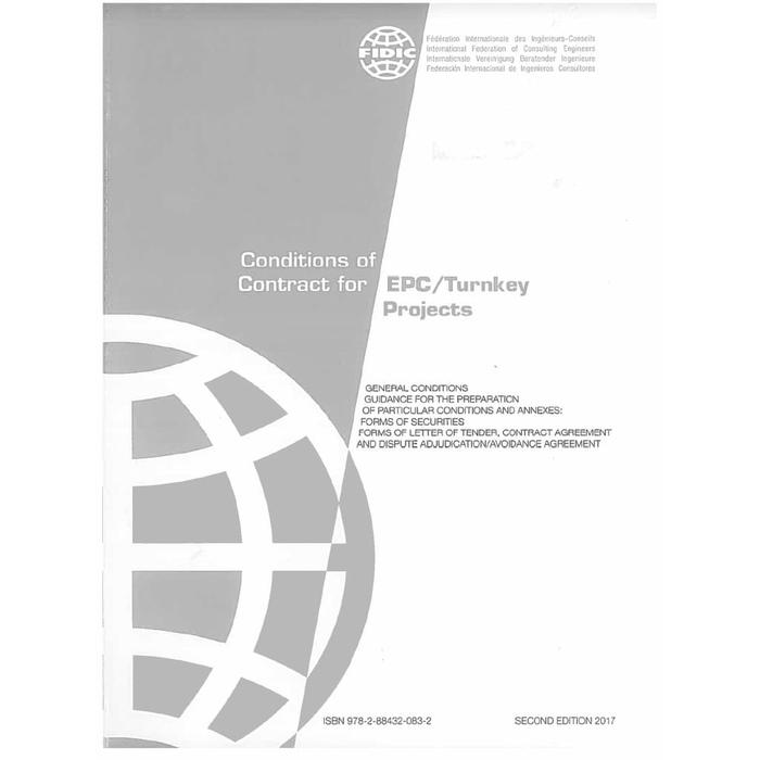 Gambar Buku Engineering FIDIC EPC Turnkey Contract 2nd Ed - 2017 Silver Book dari Putra Standards undefined Tokopedia
