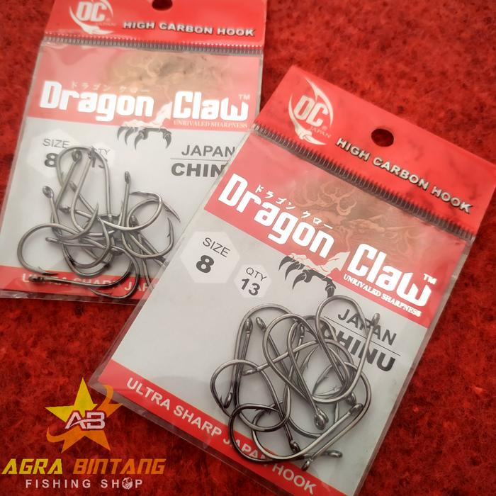 Gambar HOOK DRAGON CLAW SIZE 5 7 8 9 10 12 dari AgraBintangFishingShop undefined Tokopedia