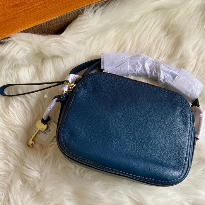fossil elle crossbody brown multi