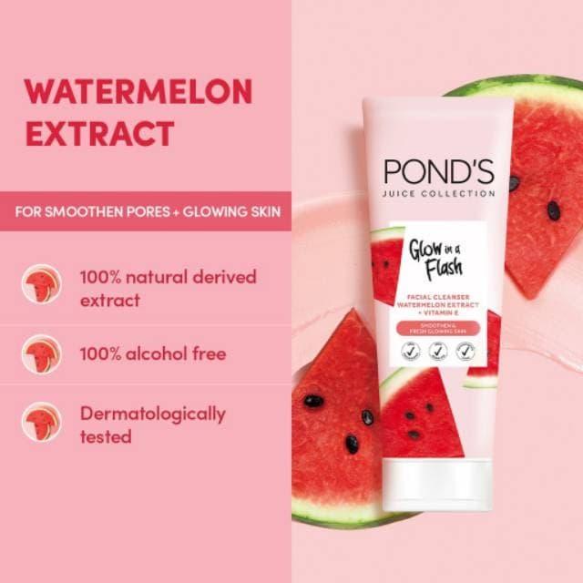 pond's glow in flash moisturizer watermelon