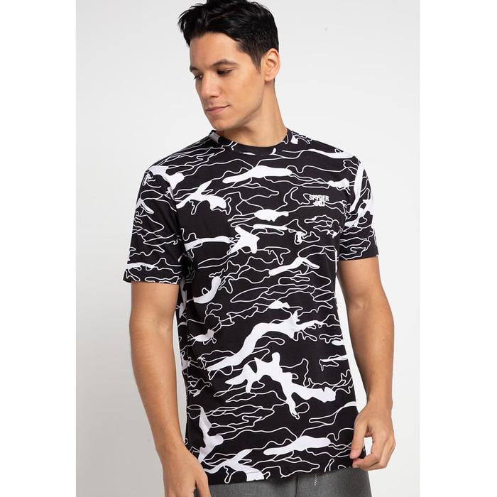 Gambar Spyderbilt Kaos Pria Lengan Pendek Hitam Nosbo Planetsurf - Hitam, XL dari Planet Surf undefined Tokopedia