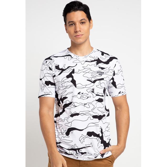 Gambar Spyderbilt Kaos Pria Lengan Pendek Putih Nosbo Planetsurf - Putih, M dari Planet Surf undefined Tokopedia