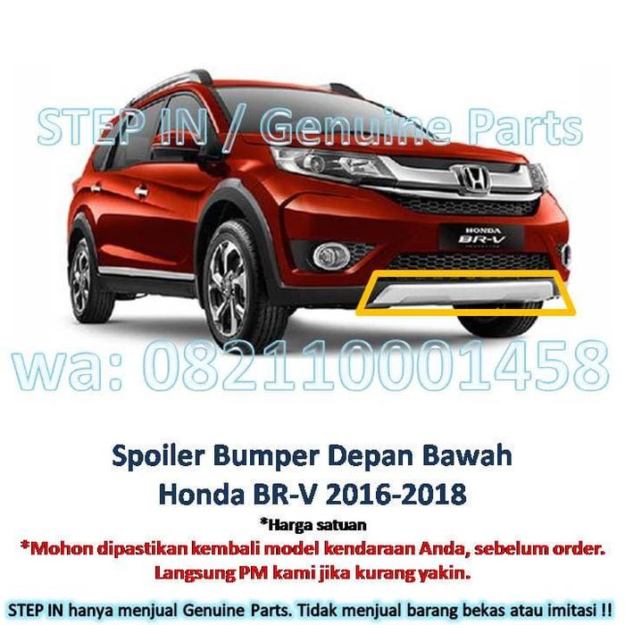 Jual Spoiler Bumper Depan Honda Brv 16 18 Br V Garnish Bemper Bawah Jakarta Utara Step In Tokopedia