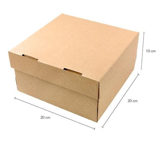 Gambar Box Cake/Dus Kotak Kue/Dus Kue size 20 x 20 x 10 dari toko kasih toped undefined Tokopedia