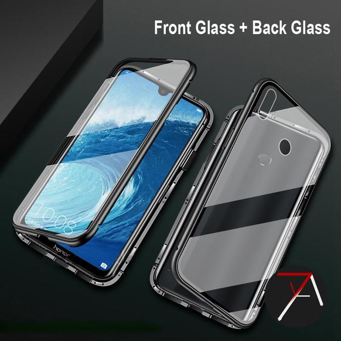 Gambar Samsung Galaxy A10s Double Side Glass Magnetic Case Metal Cover Casing - Biru dari 17 Agustus Case undefined Tokopedia