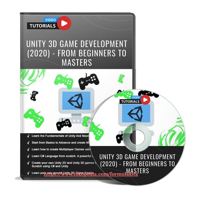 Gambar VIDEO TUTORIAL Unity 3D Game Development - From Beginners to Masters - GDRIVE dari Formula Kita undefined Tokopedia