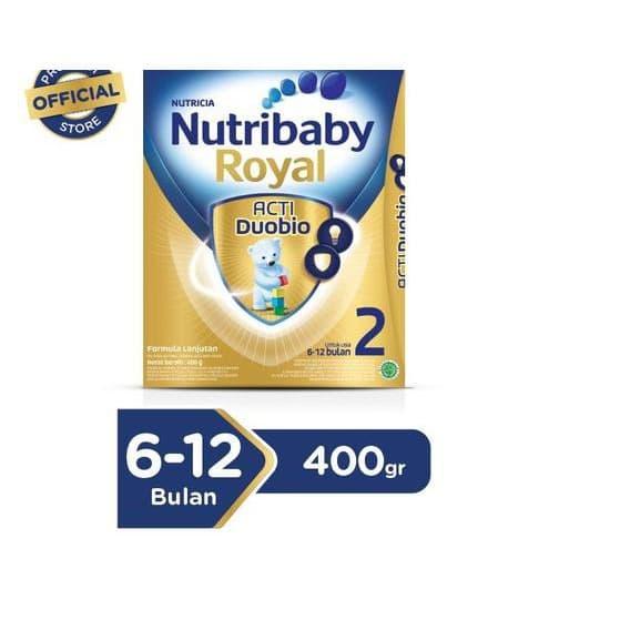 Gambar NUTRIBABY ROYAL ACTI DUOBIO 2 400GR_Susu Bayi usia 6-12 Bulan_Box 400 dari KCN Shopsssss undefined Tokopedia