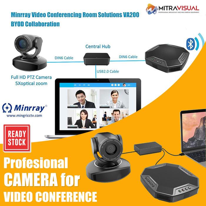 Jual Minrray 5x Zoom Usb Conference Camera For Video Conferencing Room Kota Surabaya Mitra Visual 