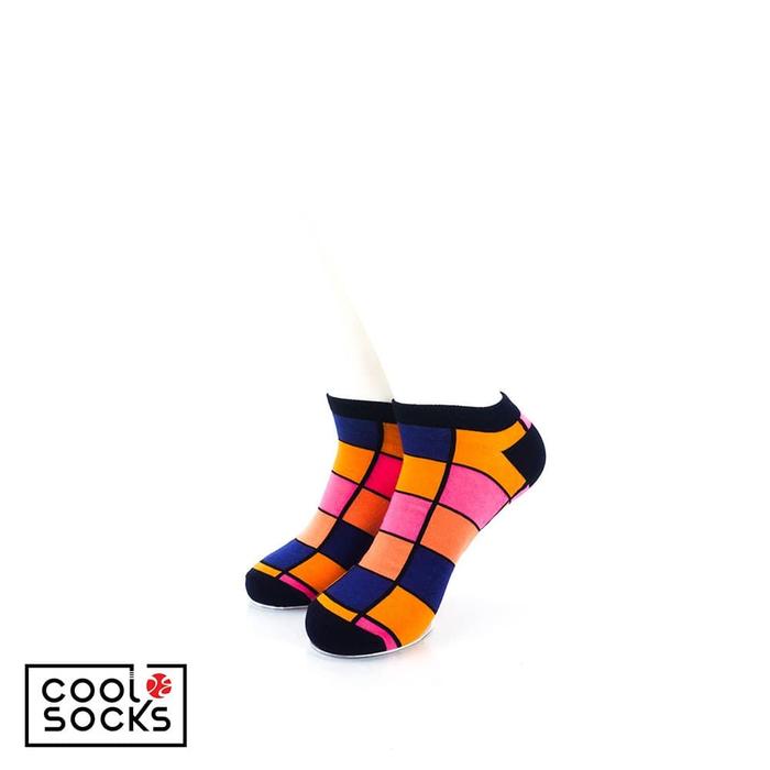 Gambar CoolDeSocks Original | Kaos Kaki Pendek - Rubik Orange dari CoolDeSocks undefined Tokopedia