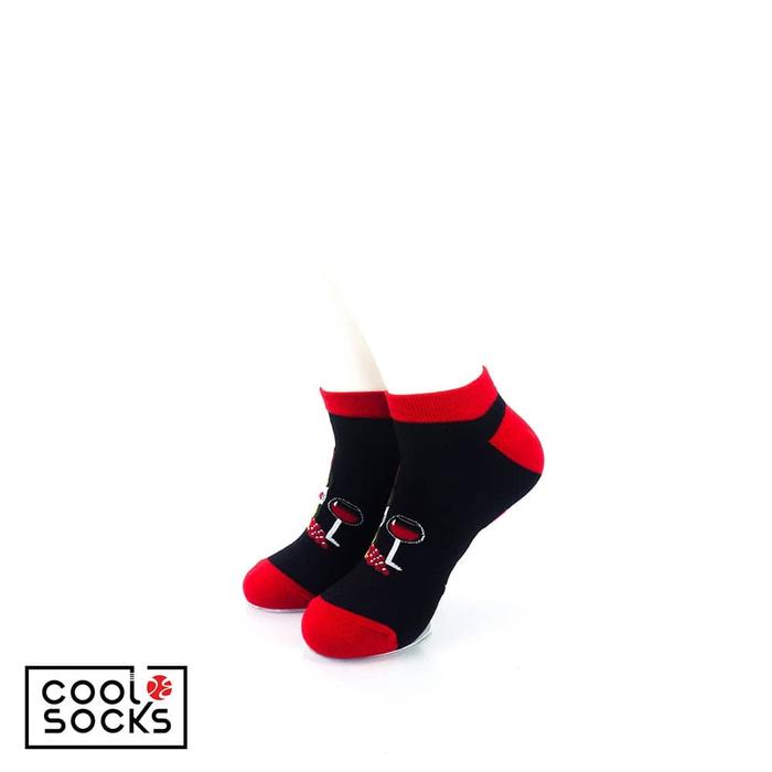 Gambar CoolDeSocks Original | Kaos Kaki Pendek - Wine Lover (A) dari CoolDeSocks undefined Tokopedia