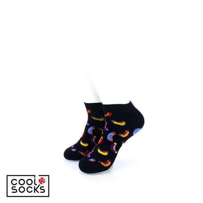 Gambar CoolDeSocks Original | Kaos Kaki Pendek - Hot Dogs Colorful (A) dari CoolDeSocks undefined Tokopedia