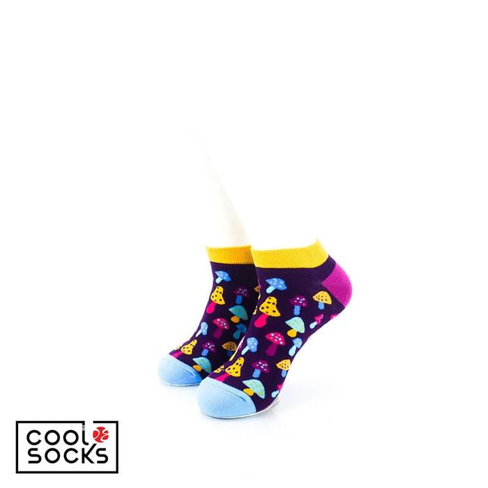 Gambar CoolDeSocks Original | Kaos Kaki Pendek - Colorful Mushroom - Neon (A) dari CoolDeSocks undefined Tokopedia